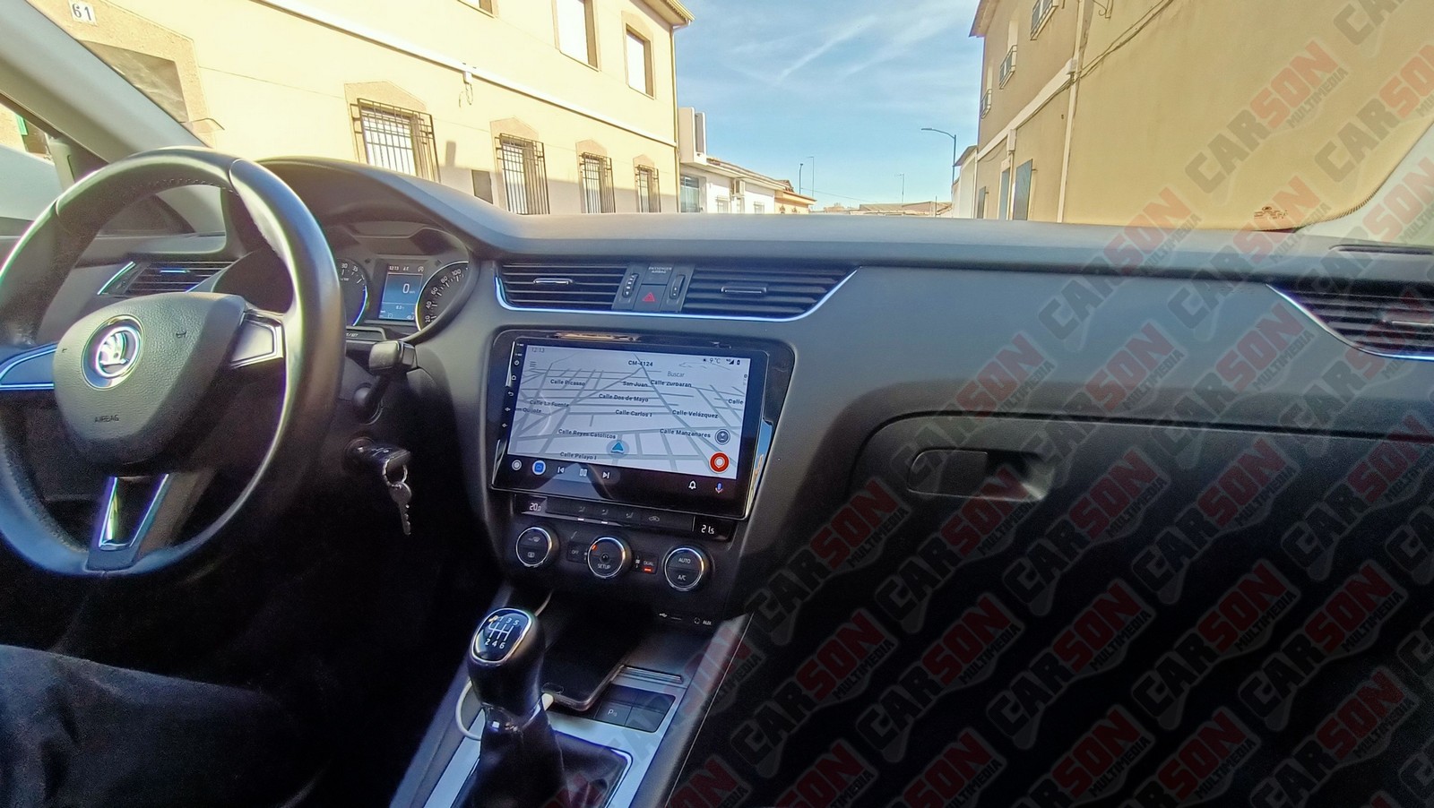 Pantalla 10" para SKODA Octavia 2014