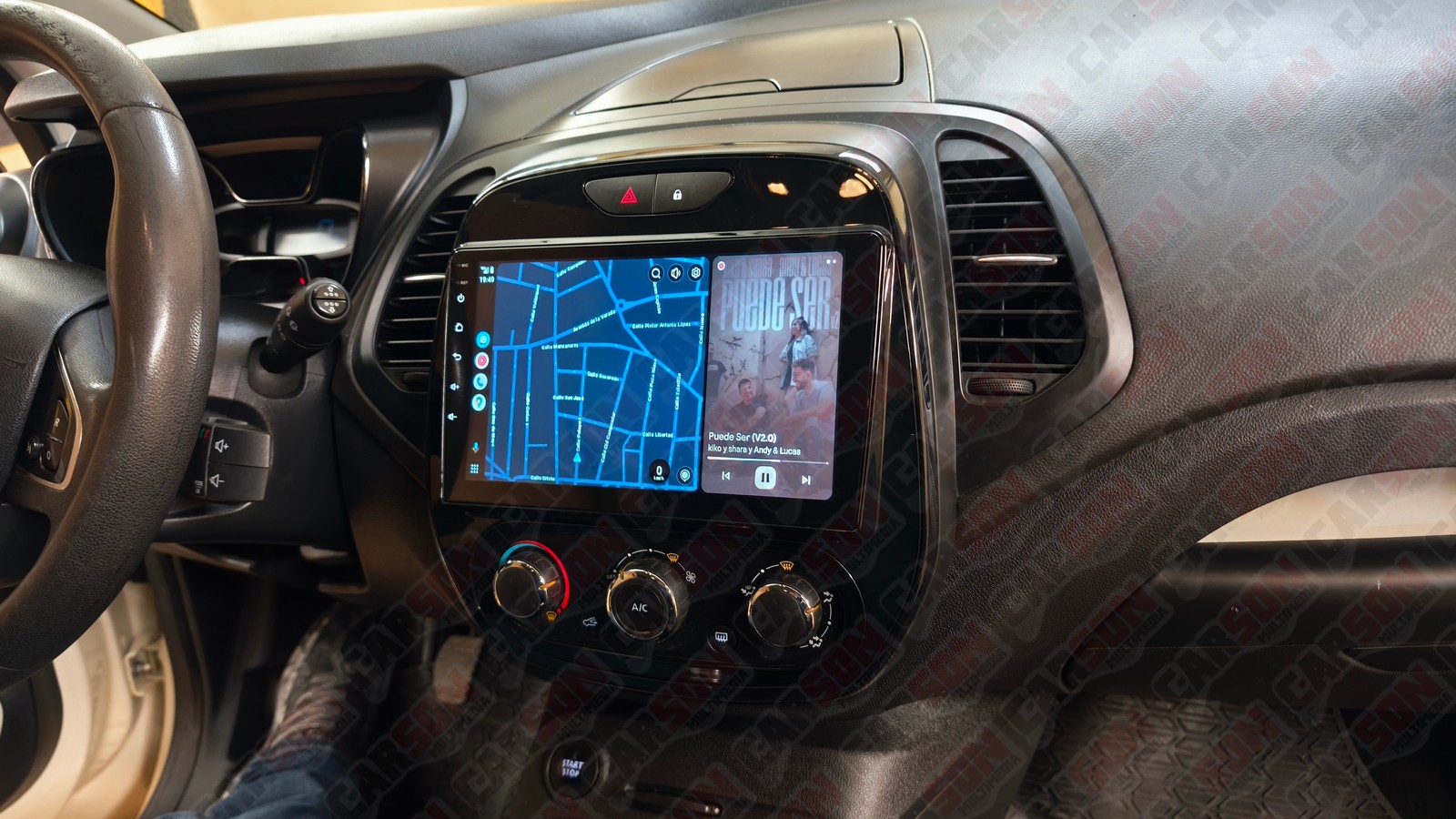 Pantalla 9" para Renault Captur 2018