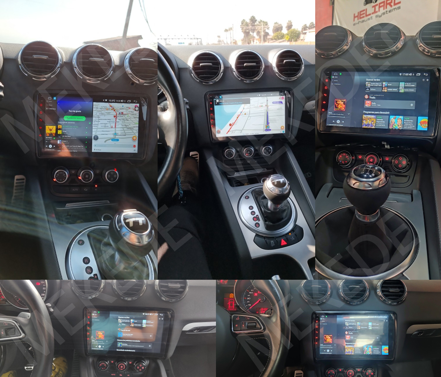 Pantalla 9" para Audi TT 2006-2012