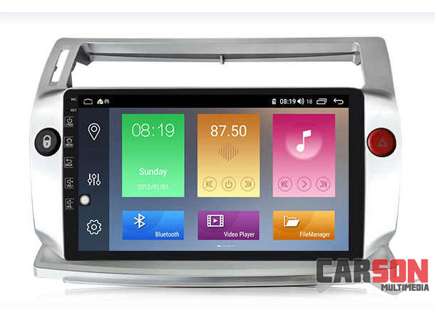Pantalla 9" para Citroen C4 2004