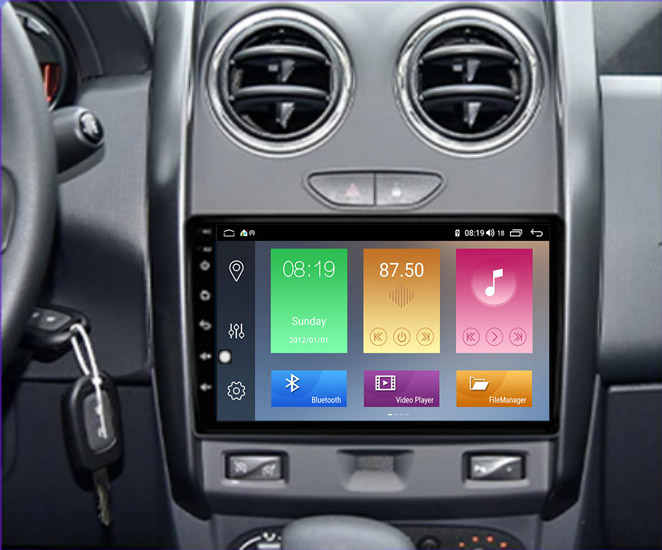 Pantalla 9" para Dacia Duster 2015