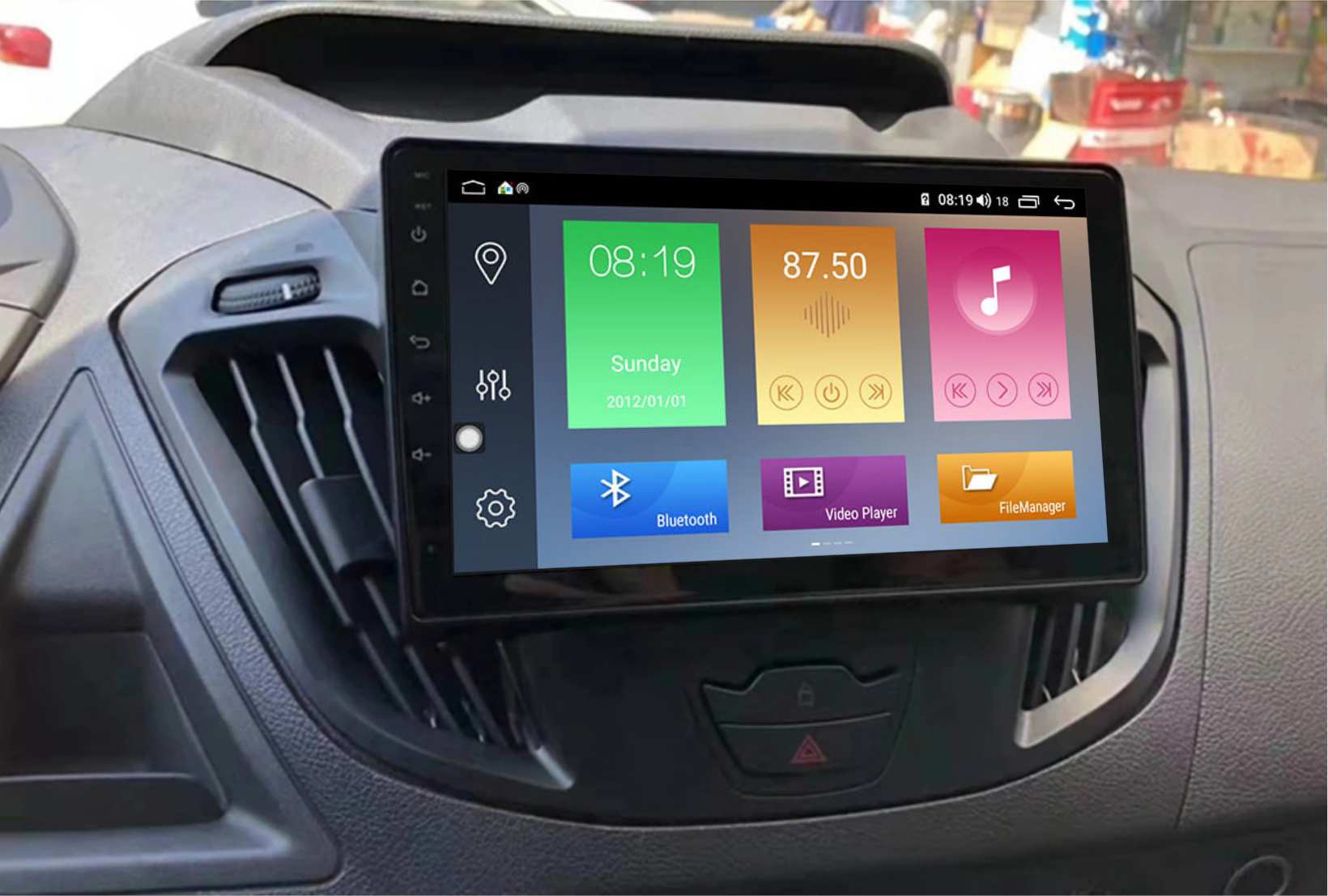 Pantalla 9" para Ford Transit 2017