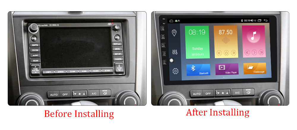 Pantalla 9" para Honda CRV - 2006