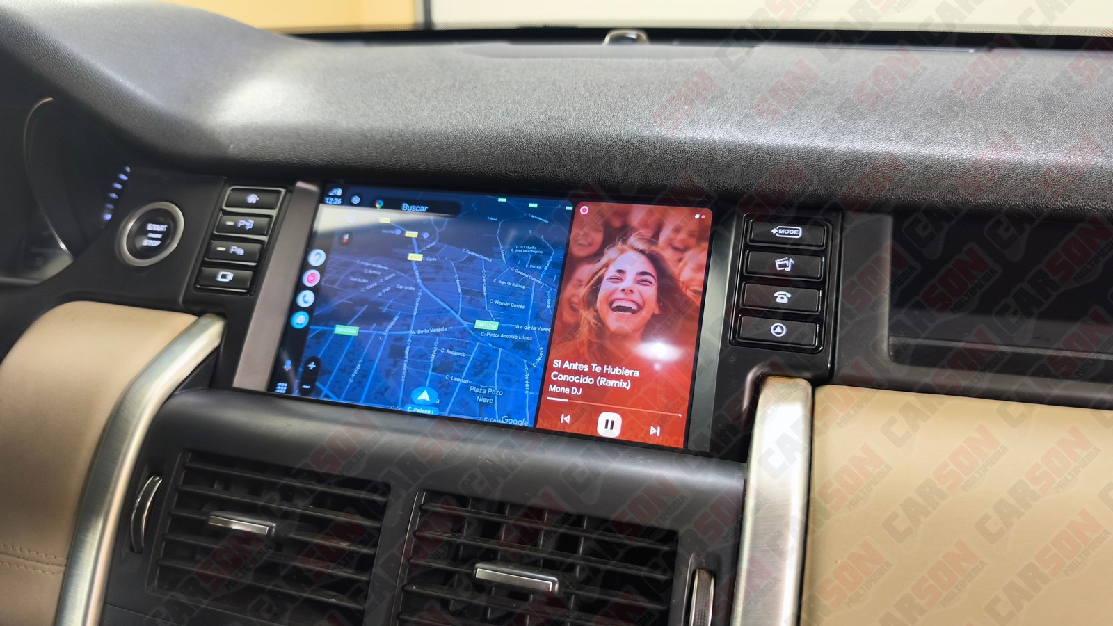 Pantalla 9" para Land Rover Discovery 2015