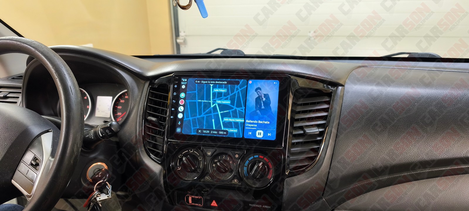 Pantalla 9" para Mitsubishi L200 2015