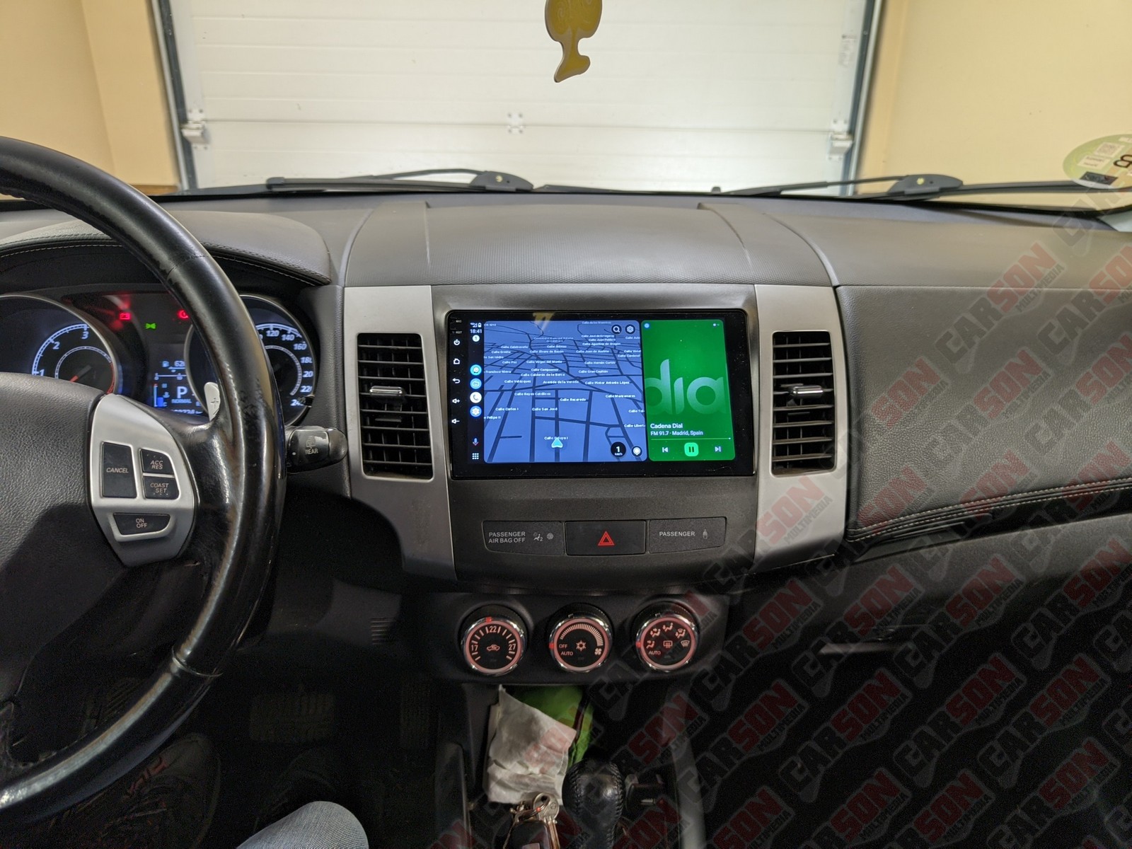 Pantalla 9" para Mitsubishi Outlander 2006 - 2012