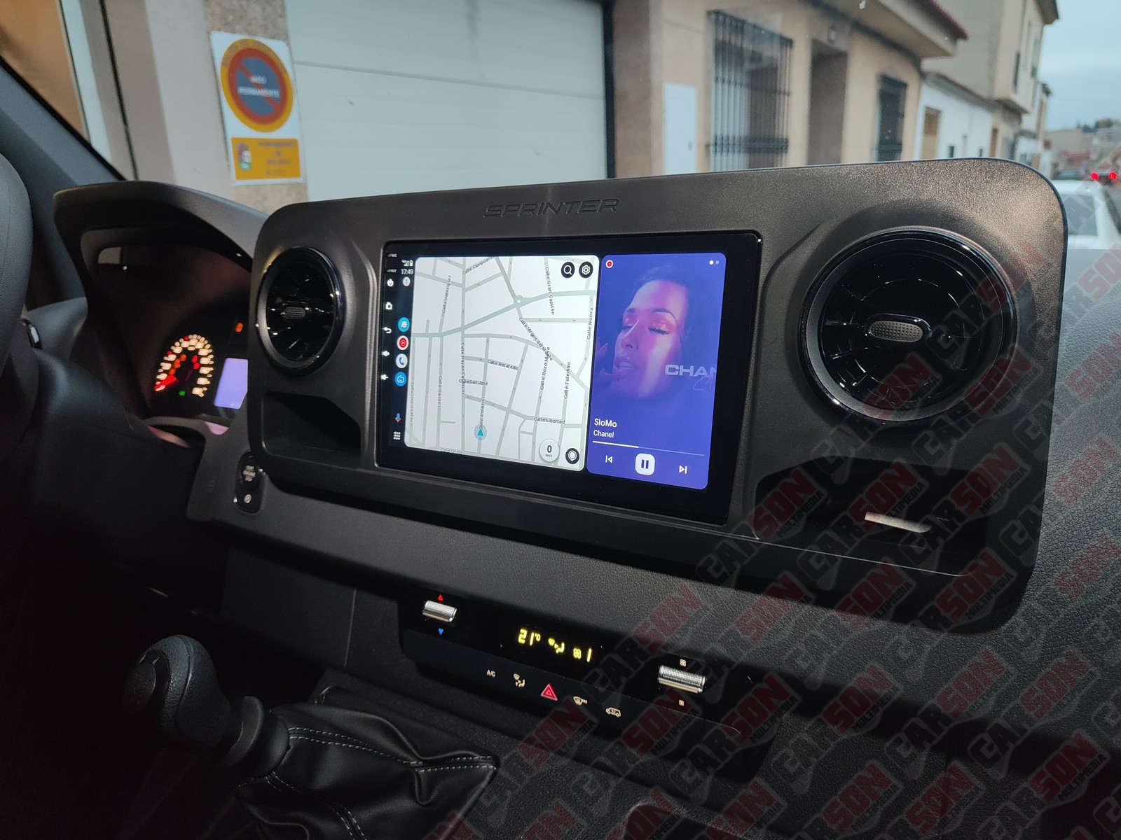 Pantalla 10" para Mercedes Benz Sprinter 2018