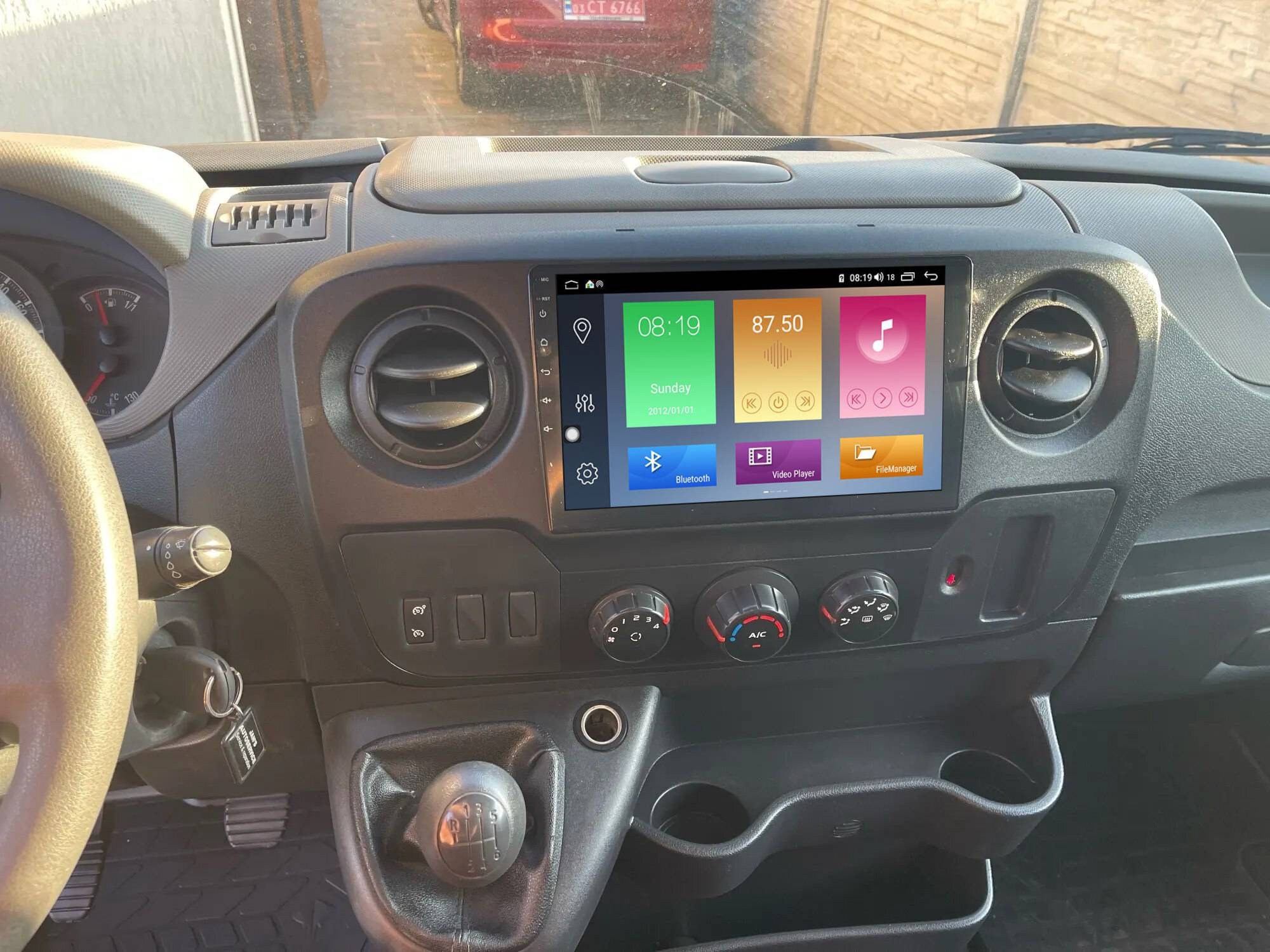 Pantalla 10" para Renault Master 2010