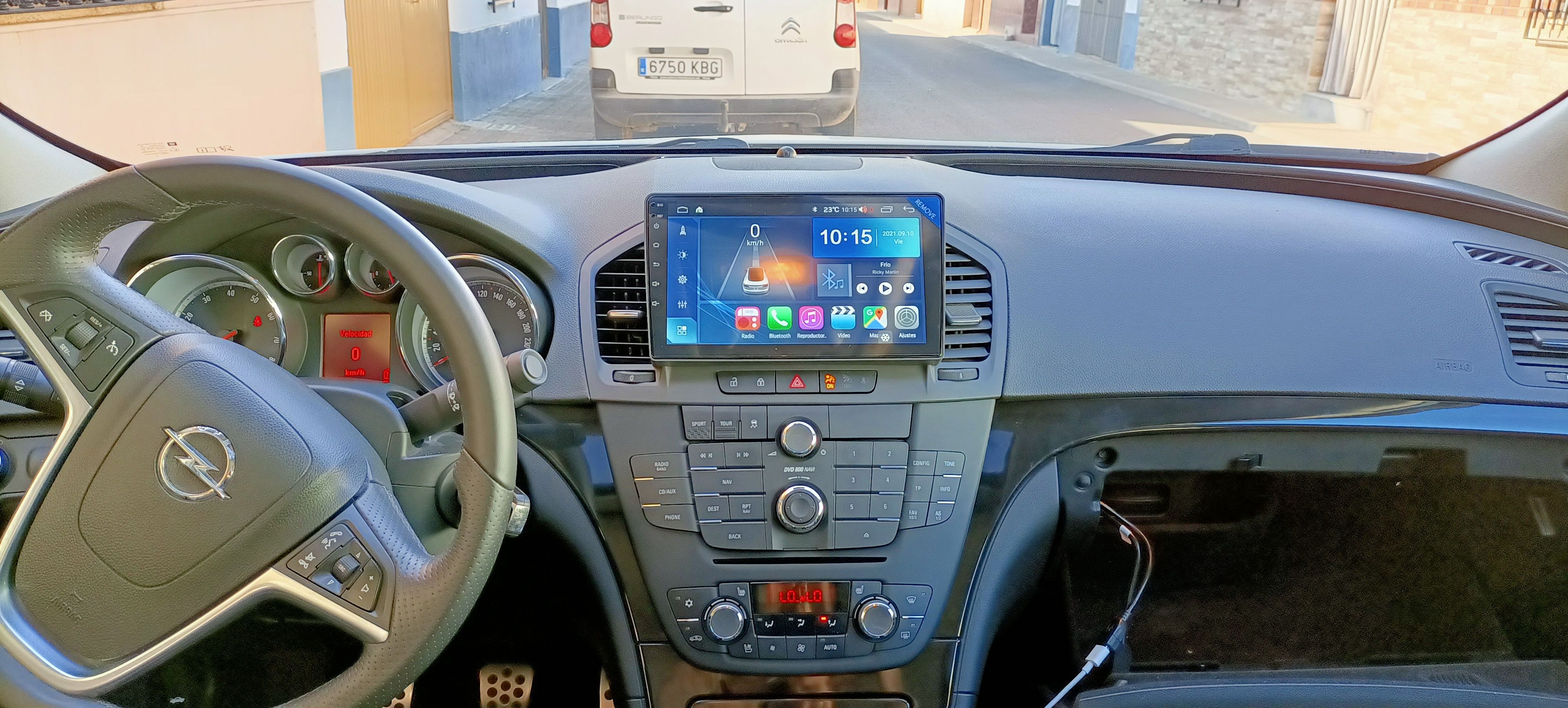 Pantalla 9" para Opel Insignia 2009