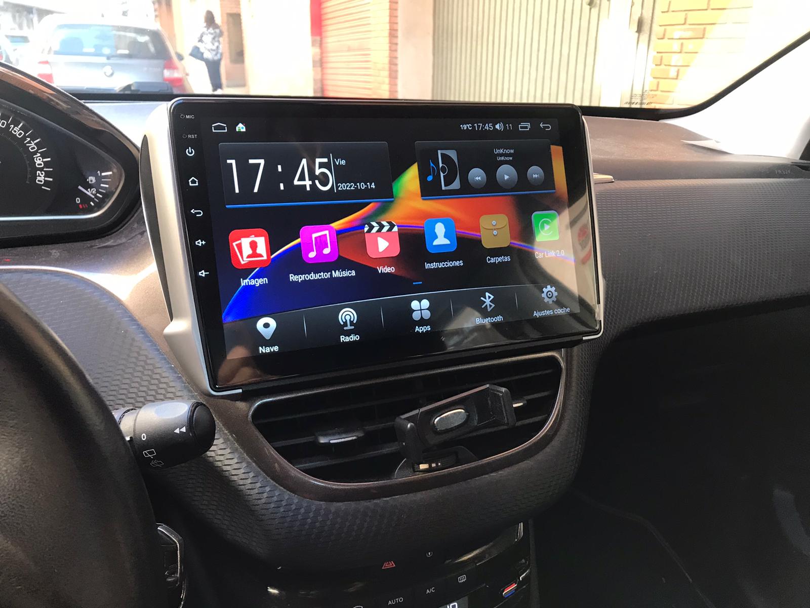 Pantalla 10″ para Peugeot 208 - 2008 (2014-2018 )