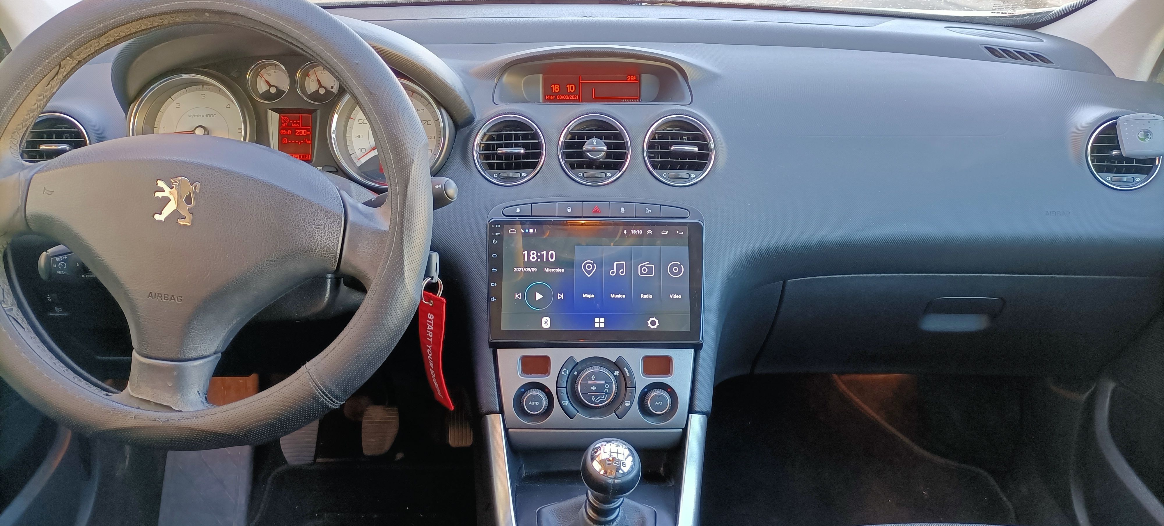 Pantalla 9" para Peugeot 308/408