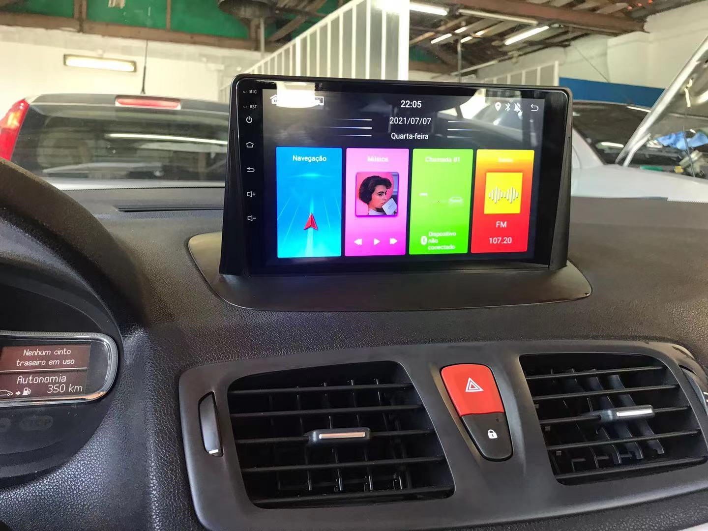 Pantalla 9" para Renault Megane III