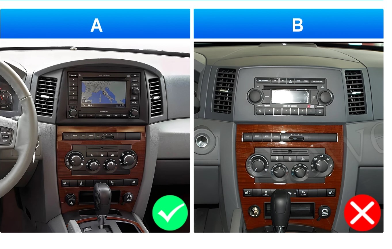 Pantalla 10" para Jeep Grand Cherokee 2005-2007