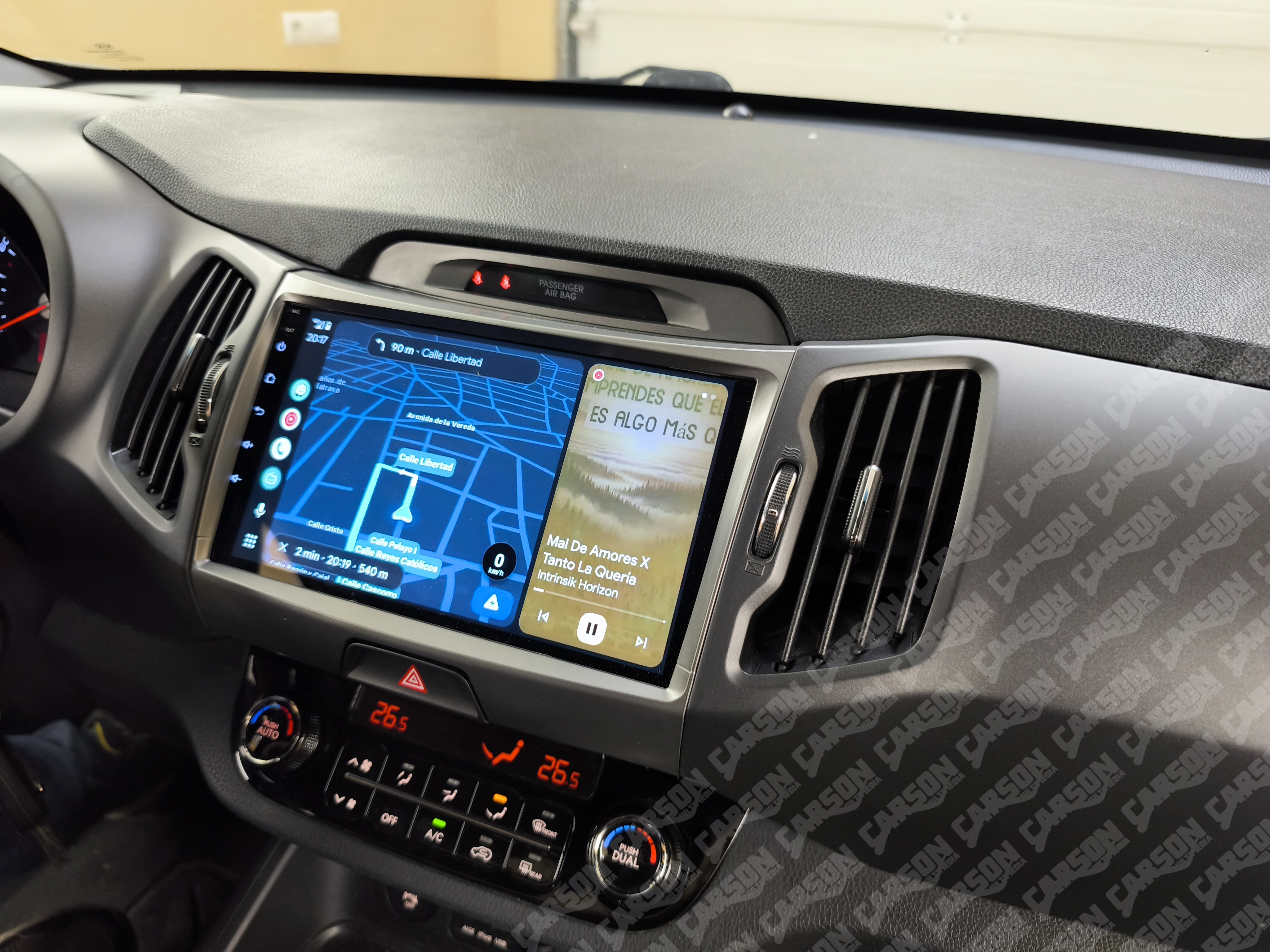 Pantalla 9" para KIA Sportage 2010