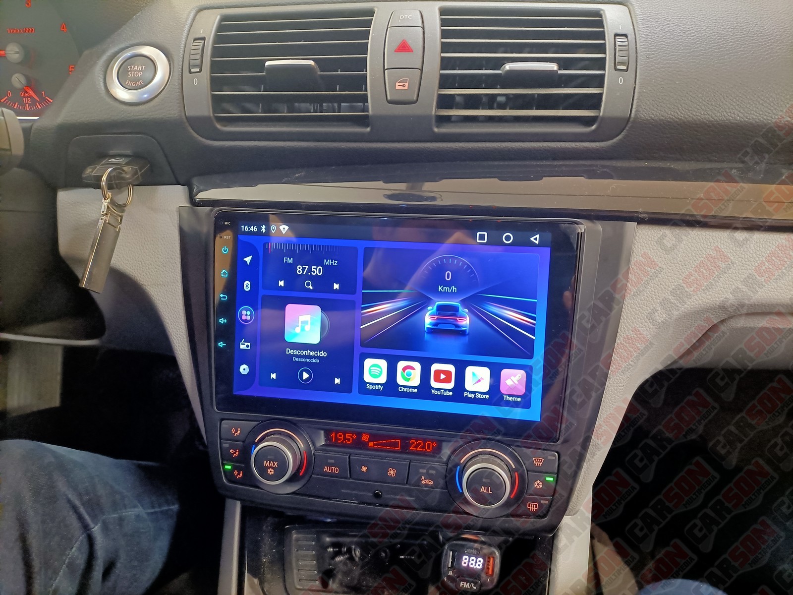 Pantalla 9" para BMW E87 Auto