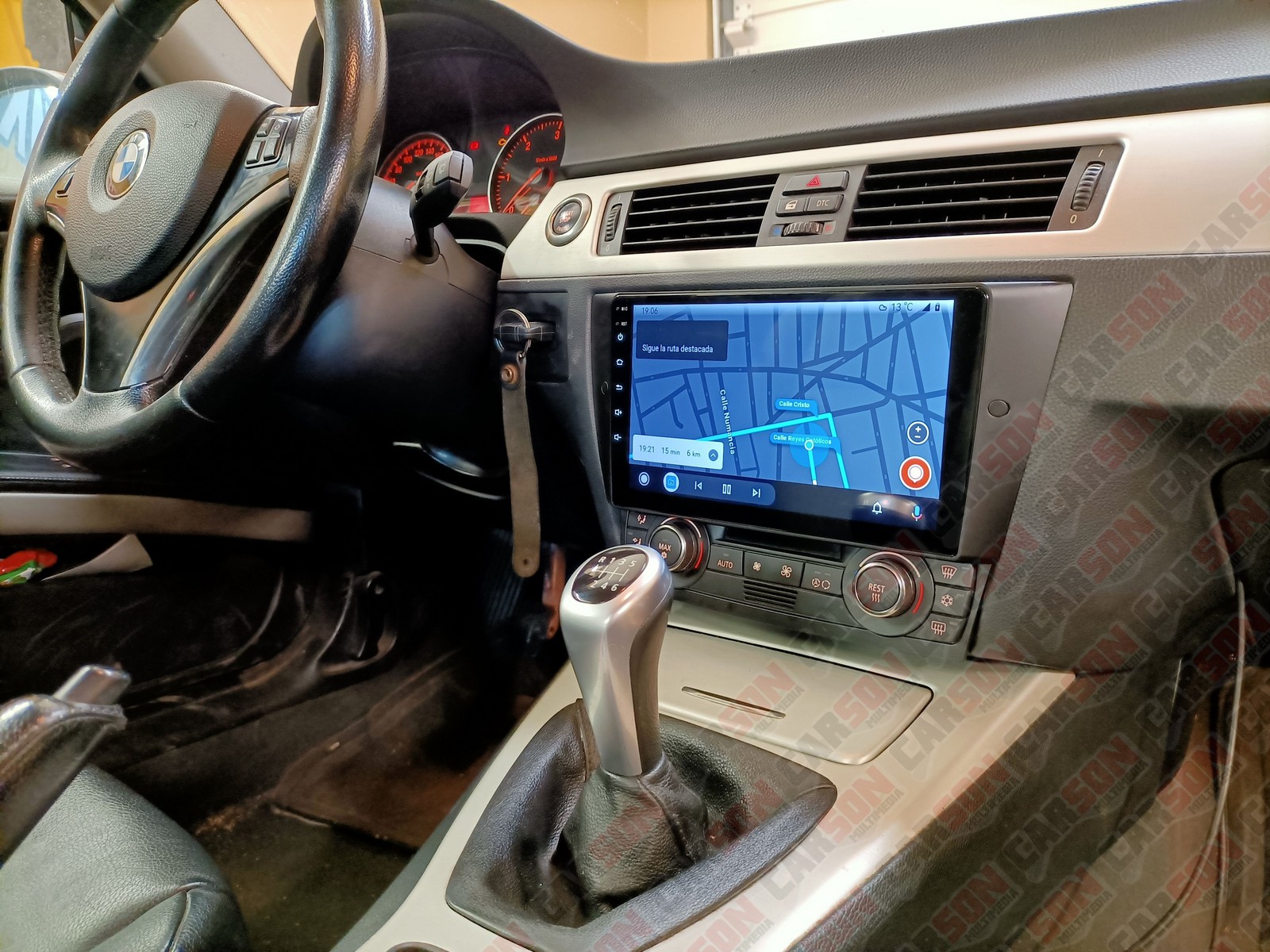 Pantalla 9" para BMW E90