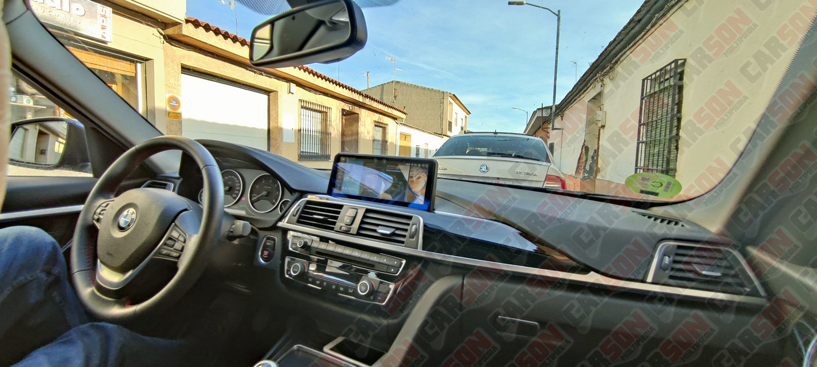 Marco Adaptador 10.2" Linux Carson para BMW Serie 3 -4 - F30 - F32