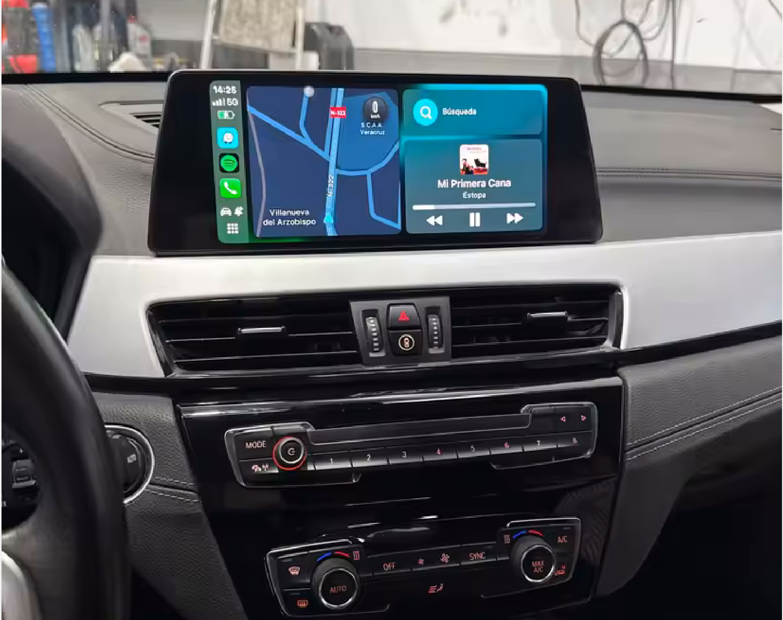 Marco Adaptador 10.2" Linux Carson para BMW X1 - F48