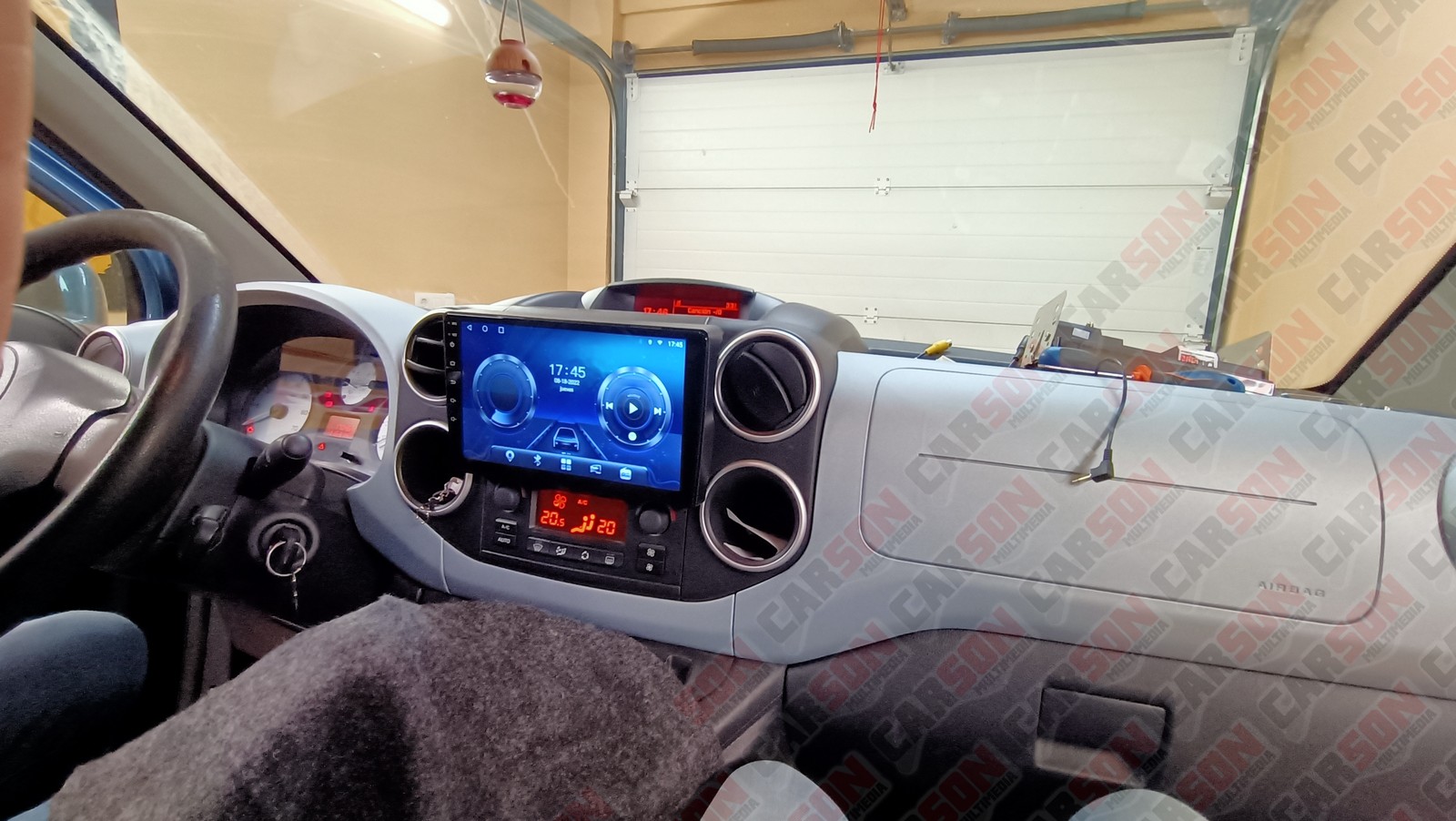 Pantalla 9″ para Citroen Berlingo 2009