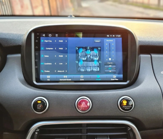 Pantalla 9" para Fiat 500X -2014
