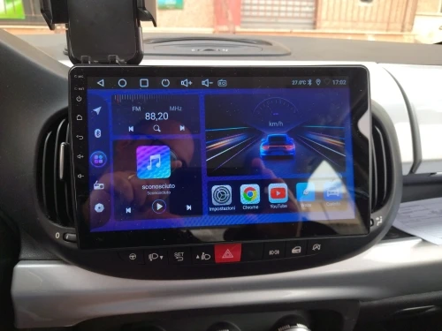Pantalla 9" para Fiat 500L 2012 - 2017