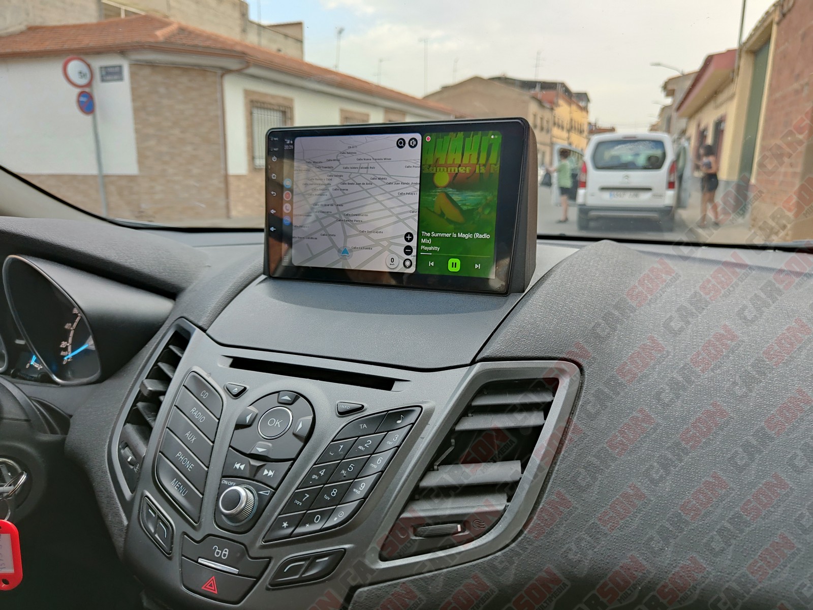 Pantalla 9″ para Ford Fiesta 2009-2017