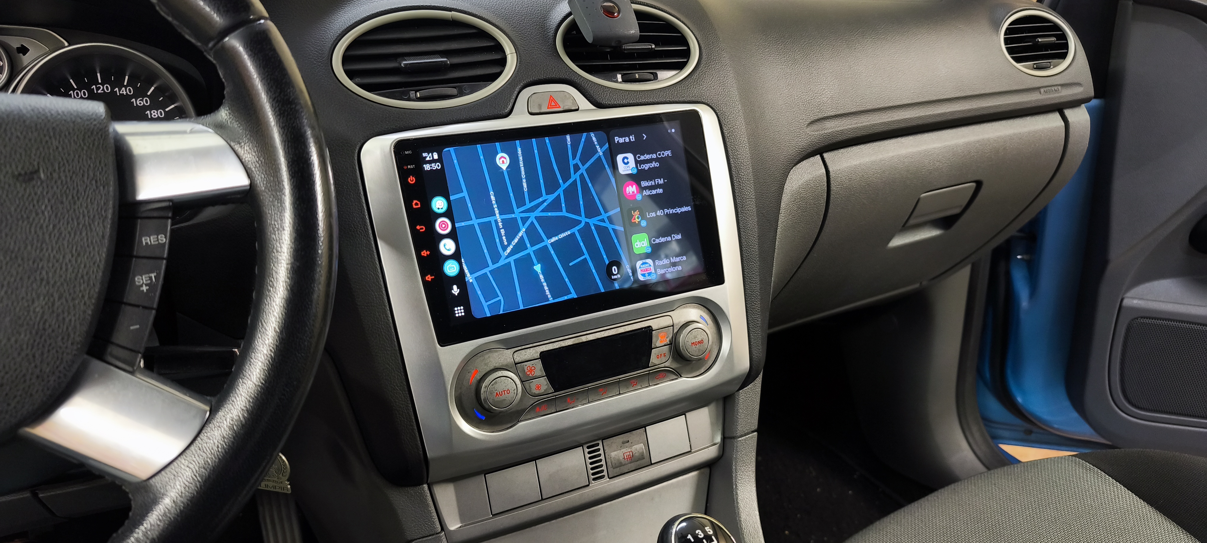 Pantalla 9″ para Ford Focus 2005