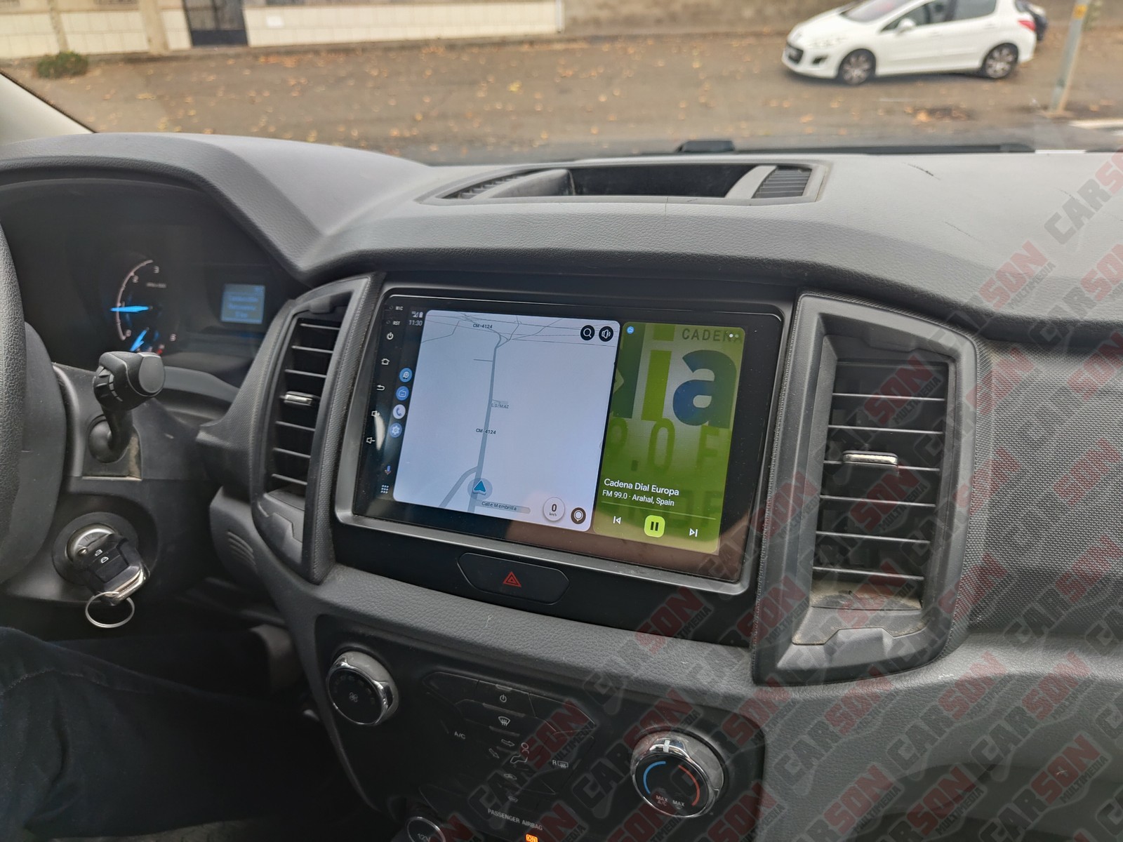 Pantalla 9" para Ford Ranger 2015