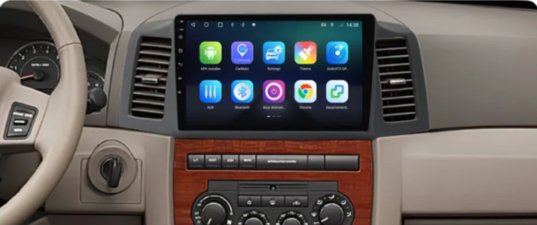 Pantalla 10" para Jeep Grand Cherokee 2004-2007