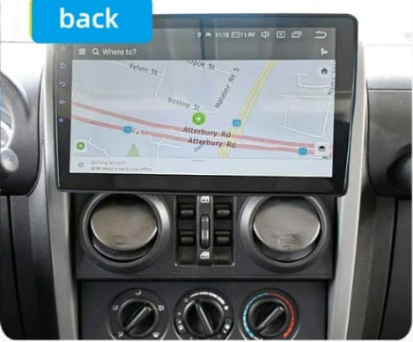Pantalla 9" para Jeep Wrangler 2008