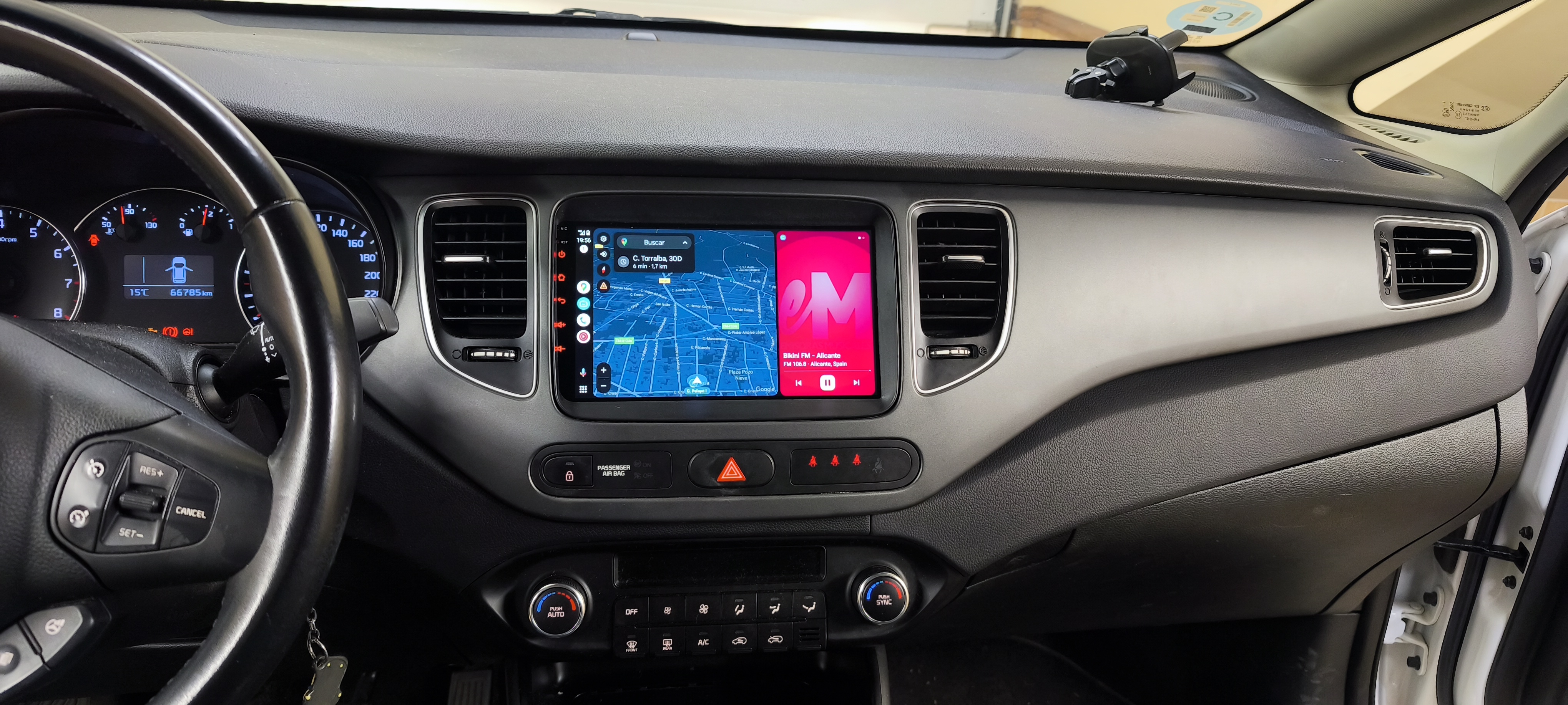 Pantalla 9" para Kia Carens 2013
