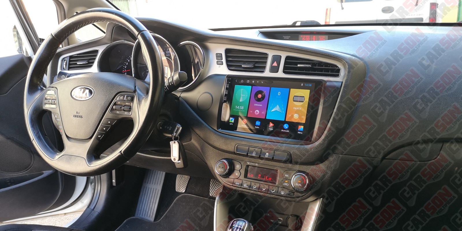 Pantalla 9" para KIA CEED 2012