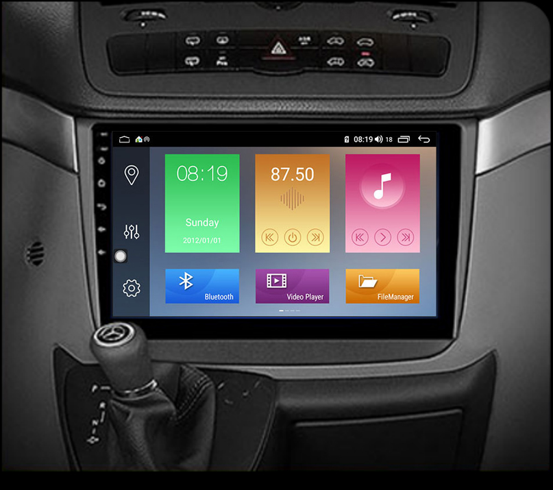 Pantalla 10" para Mercedes Benz Vito W639