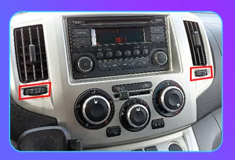 Pantalla 10" para Nissan NV200 - 2007