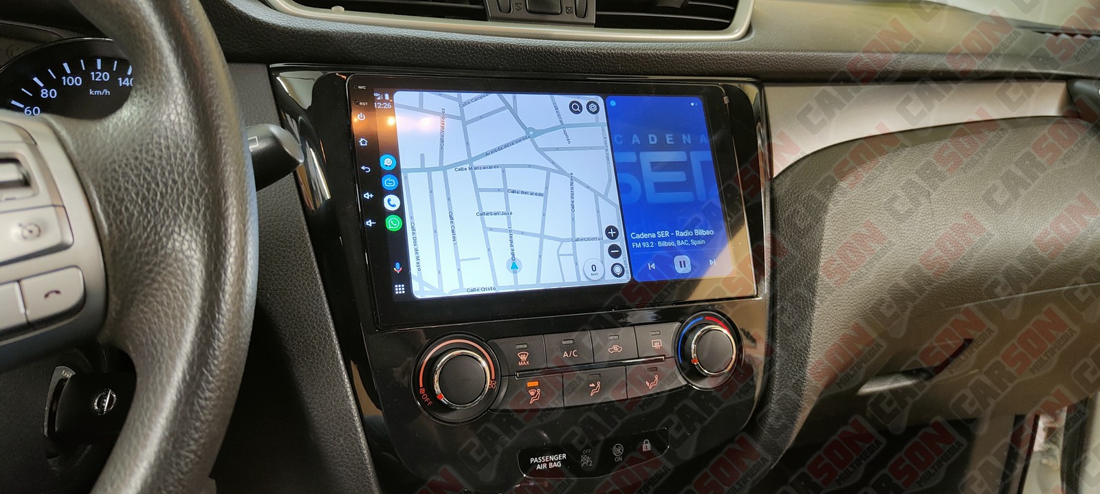 Pantalla 10" para Nissan X-Trail 2013