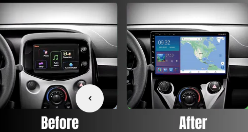 Pantalla 9" para  Citroen C1 - 2014