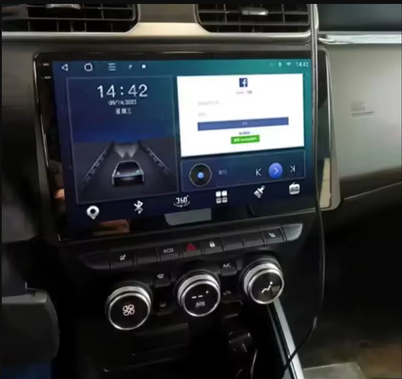 Pantalla 9" para Renault Express 2021