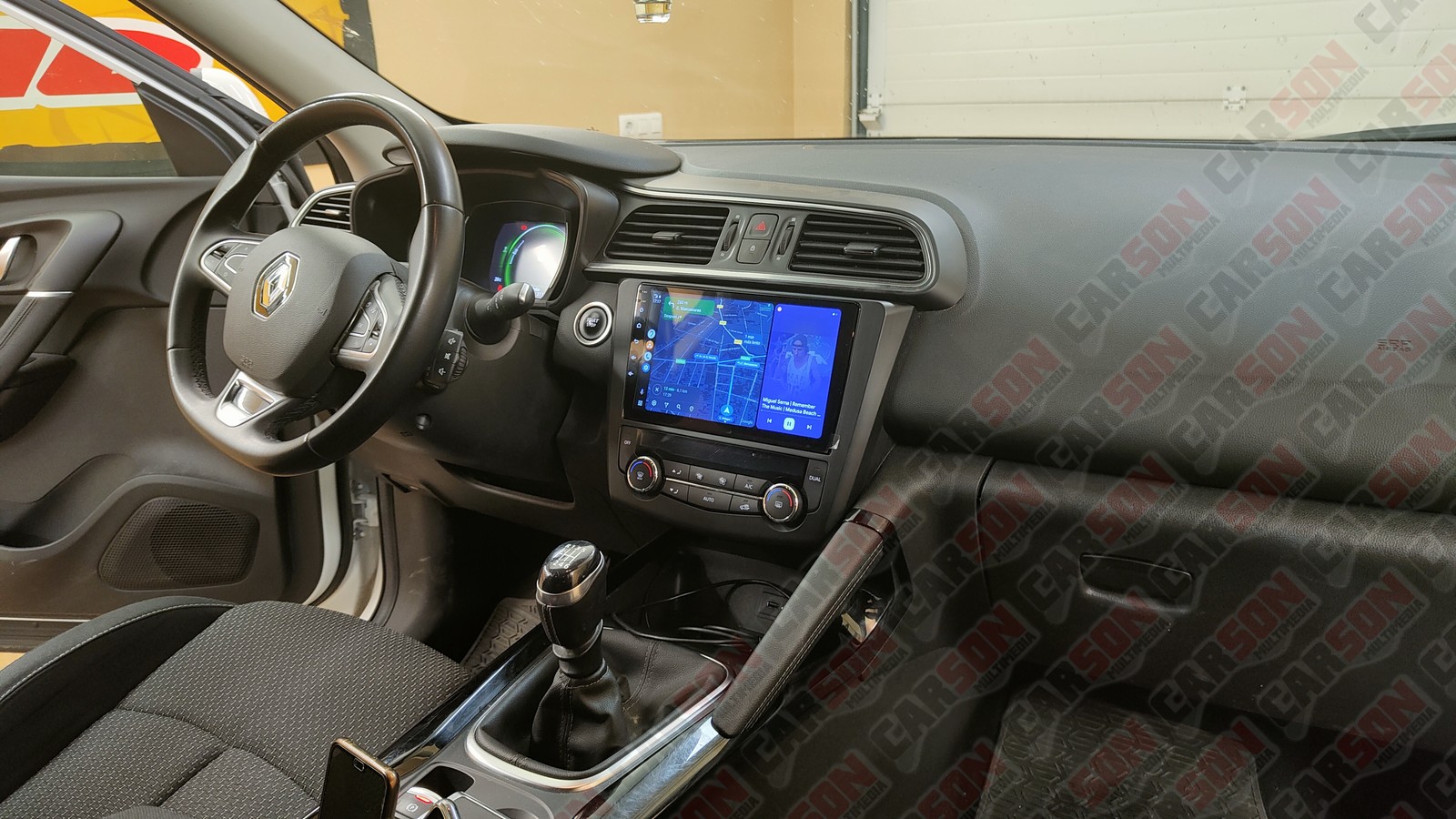 Pantalla 9" para Renault Kadjar 2015