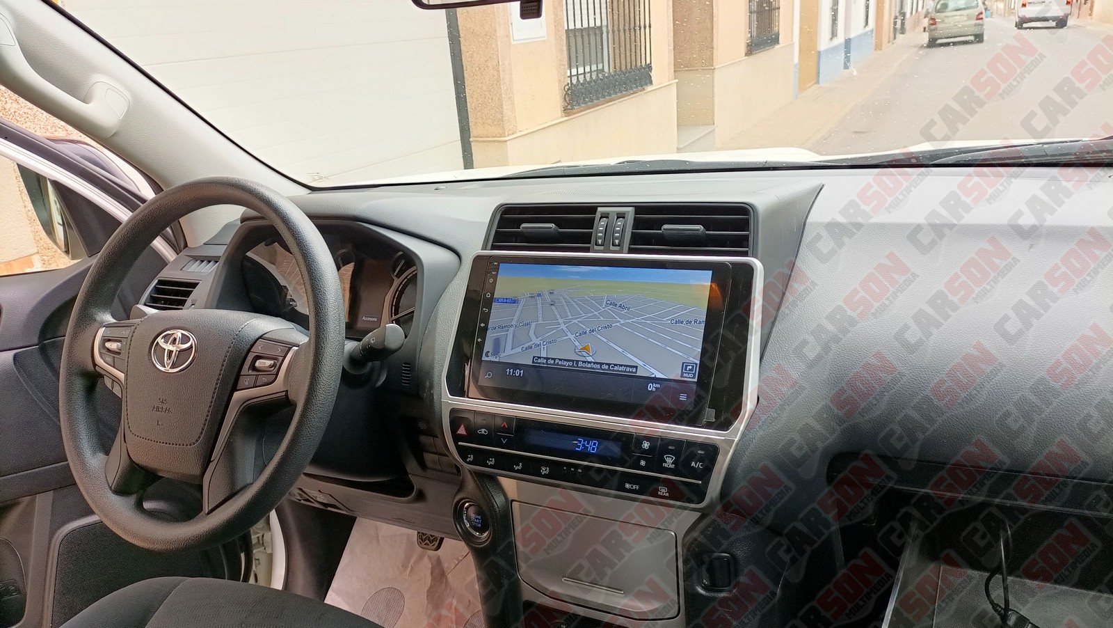 Pantalla 10″ para Toyota Land Cruiser 2018