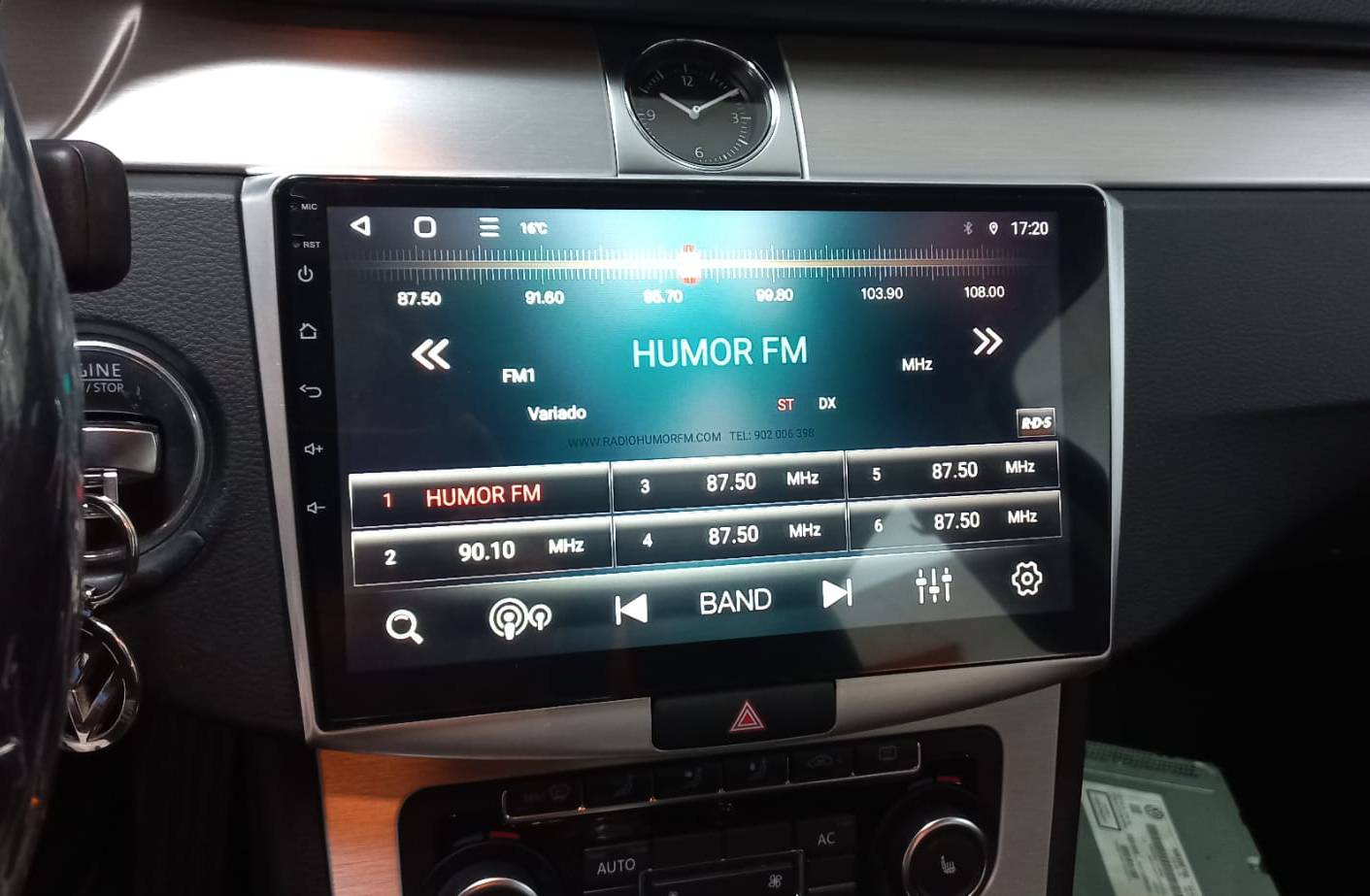 Pantalla 10" para VW Passat B7 2010