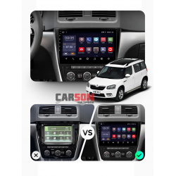 Marco Adaptador 10" Carson para SKODA Yeti 2009-2019 Marco Adaptador 10" Carson para SKODA Yeti 2009-2019