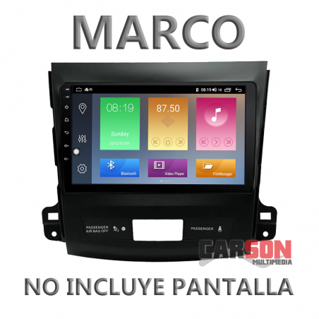 Marco Adaptador 9" Carson para Mitsubishi Outlander 2006 - 2012