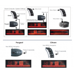 Interface Mando al Volante Citroen Peugeot