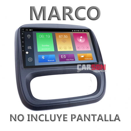 Marco Adaptador 9" Carson para Opel Vivaro 2014-2018