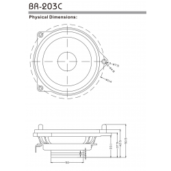 Altavoces Forx BR-203C