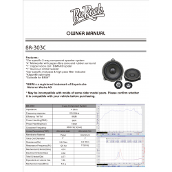 Altavoces Forx BR-303C