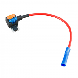 AMPIRE Tap para fusibles mini de perfil bajo, incluido un fusible de 10 A (ACN), L