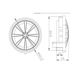 Altavoces For-x Coaxial BMW XQ-40C