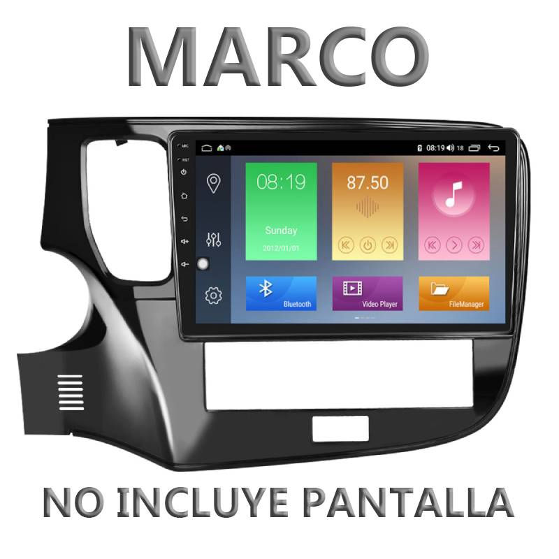 Marco Adaptador 9" Carson para Mitsubishi Outlander 2018 - 2021 - Referencia: CARMO21