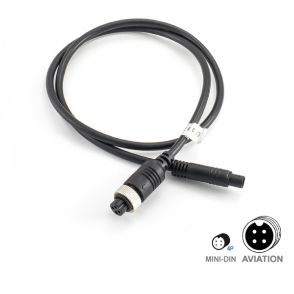 Cable Adaptador AVIATION Hembra a Mini 4P